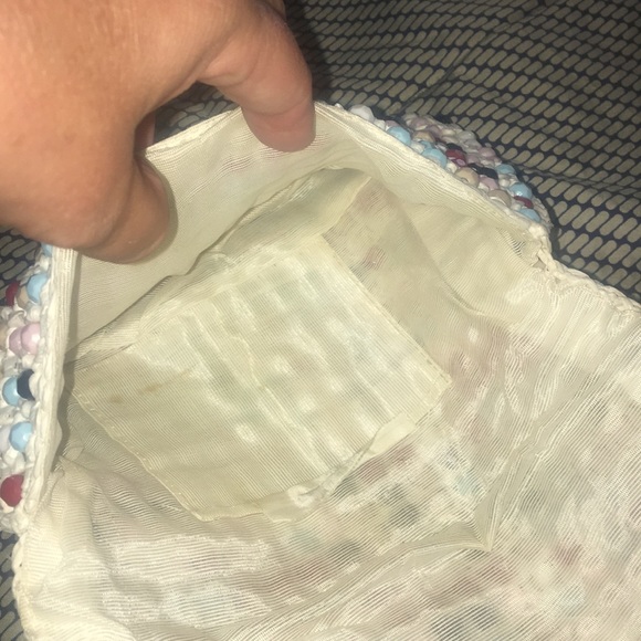 Beautiful Vintage Italian Beaded Clutch - Picture 5 of 5